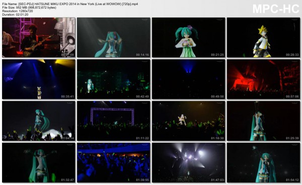HATSUNE MIKU EXPO 2014 in New York (Live at WOWOW)