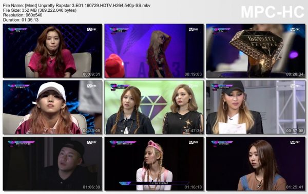 [Mnet] Unpretty Rapstar 3.E01.160729.HDTV.H264.540p-SS.mkv_thumbs_[2016.07.30_03.52.09]